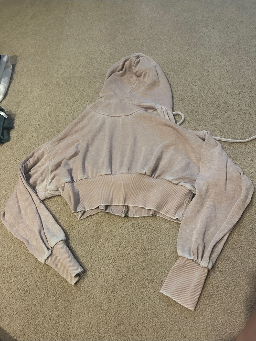 FP Movement Cropped Hooded Zip-Up Sweatshirt - Picture 4 of 4
